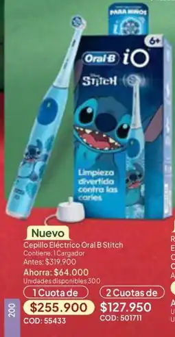 Nova Venta Oral B cepillo electrico stitch oferta