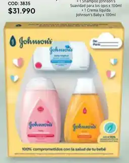 Nova Venta Johnson's Suavidad para los ojos oferta