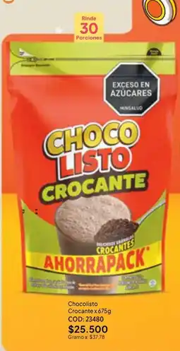 Nova Venta Chocolisto Crocante oferta