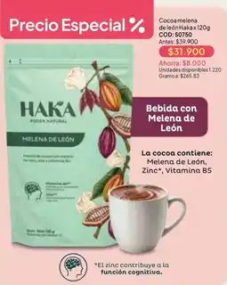 Nova Venta Haka bebida con melena de león oferta