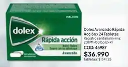 Nova Venta Dolex Avanzado Rápida oferta
