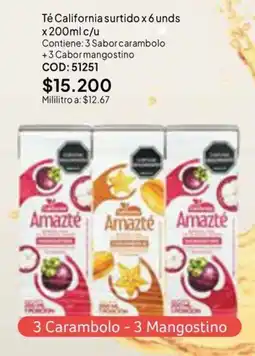 Nova Venta Amazté Té California surtido oferta