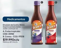 Nova Venta Scott emulsión oferta