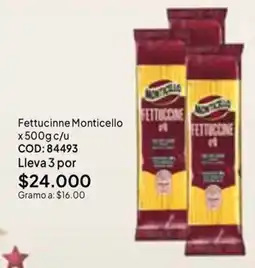 Nova Venta Fettucine Monticello oferta