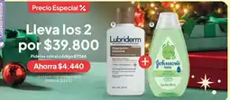Nova Venta Lubriderm Johnson's baby oferta