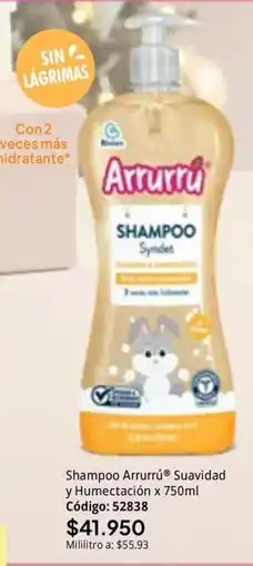 Nova Venta Arrurrú Shampoo Suavidad y Humectación oferta