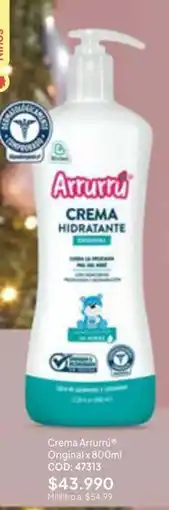 Nova Venta Arrurru Crema Hidratante Original oferta