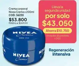 Nova Venta Nivea crema oferta