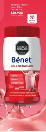 Nova Venta Bénet kola granulada fresa oferta
