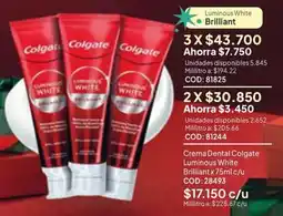 Nova Venta Colgate Luminous White Brilliant oferta
