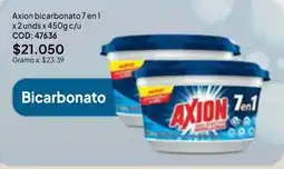 Nova Venta Axion bicarbonato 7 en 1 oferta