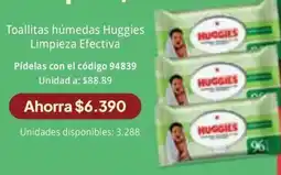 Nova Venta Huggies toallitas húmedas oferta