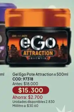 Nova Venta Ego gel attraction oferta