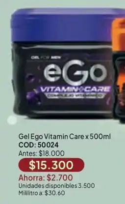 Nova Venta Ego gel vitamin care oferta