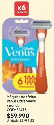 Nova Venta Gillette Venus Extra Suave oferta