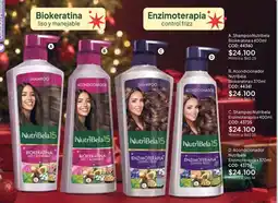 Nova Venta Nutribela15 shampoo biokeratina liso y manejable oferta
