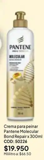 Nova Venta Pantene Molecular Bond Repair oferta