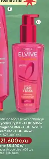 Nova Venta Elvive oferta