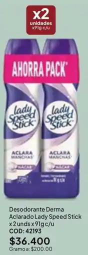 Nova Venta Lady Speed Stick oferta