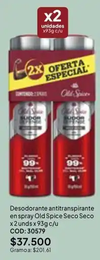 Nova Venta Old Spice desodorante antitranspirante en spray seco seco oferta