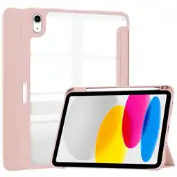 Falabella Estuche Protector Smart Clear Para Ipad Air 10.9 4a 5a 6a Gen + Protector Vidrio Ceramico oferta