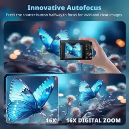 Falabella Camara Digital 4k Para Fotografia, Enfoque Automatico MSD 64 oferta