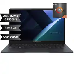 Falabella Expertbook BM1403CDA-S61213X/AMD Ryzen 5 7535HS/DDR5 8GB/SSD 512GB/ Windows 11 Pro oferta