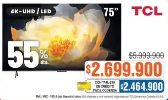 Tcl tv 75