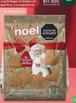 Nova Venta Noel - galletas dulces oferta