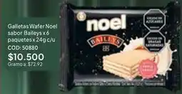 Nova Venta Noel - galletas wafer x 6 paquetes c/u cod: 50880 oferta