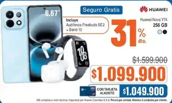 Huawei Nova Y74 256 GB