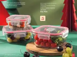 Nova Venta Pago - set x3 recipientes herméticos oferta