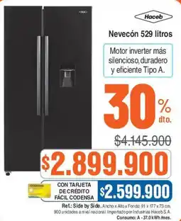Ktronix Haceb Nevecón 529 litros oferta