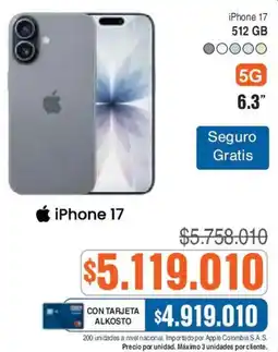 Ktronix Apple iphone 17 oferta