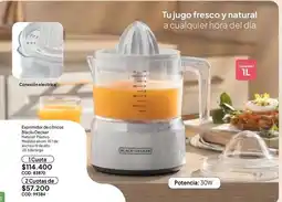 Nova Venta Black & decker - exprimidor de cítricos oferta