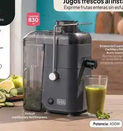 Nova Venta Black & decker - jugos frescos al instante oferta