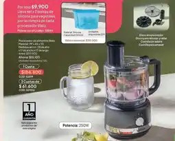 Nova Venta Valor - procesador de alimentos vale master (modelo visible) oferta
