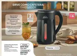 Nova Venta Home elements - cafetera hervidora oferta