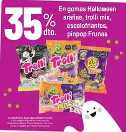 Ktronix Trolli en gomas Halloween arañas, trolli mix, escalofriantes, pinpop frunas oferta