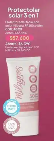 Nova Venta Solar - protector solar 3 en 1 oferta