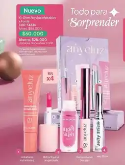 Nova Venta Blush - kit glam anyeluz inflables x4 oferta