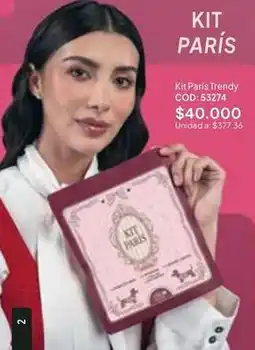Nova Venta Kit paris trendy cod:53274 oferta
