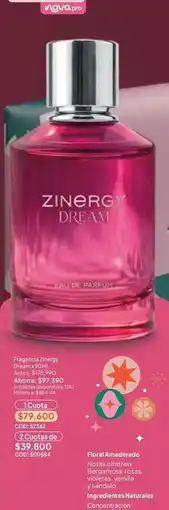 Nova Venta Natura - zinergy dream eau de parfum oferta