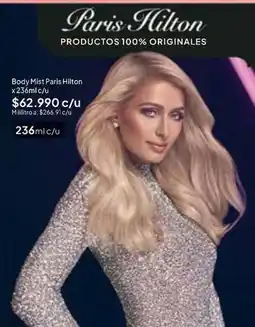 Nova Venta Paris hilton - body mist oferta