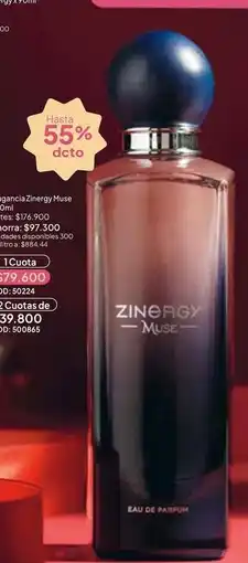 Nova Venta Elegancia zinergy muse oferta