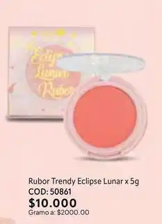 Nova Venta Eclipse - rubor trendy lunar x 5g oferta