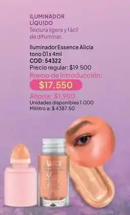 Nova Venta Textura - iluminador líquido oferta