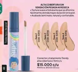 Nova Venta Piel - corrector y tratamiento alta cobertura oferta
