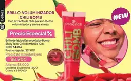 Nova Venta Essence - brillo voluminizador chili bomb oferta