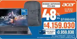 Alkosto Acer Gamer Nitro 55Rx oferta